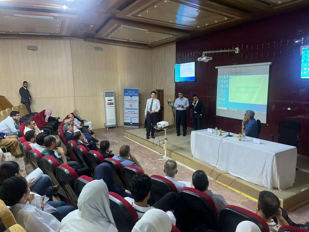 Highlighting Osteoporosis Treatments: Dr. Majed Alsarhan's Lecture at Al-Sadr Hospital's Scientific