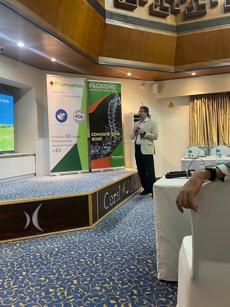 The Iraqi League for Bone and Joint Health and Pharmathen Company co-hosted a scientific symposium