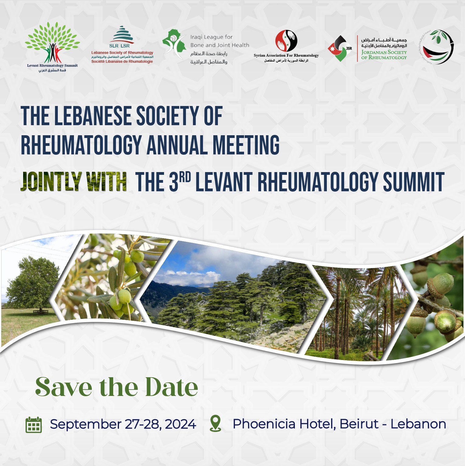 Save the date - 3rd Levant Rheumatology Summit