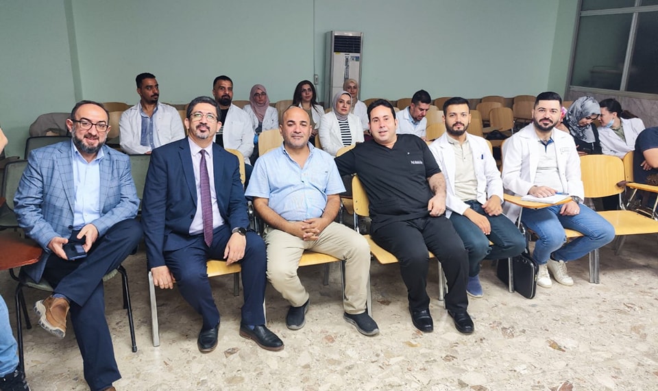 ورشة عمل حول سونار الأعصاب والمفاصل والعضلات لطلبة المجلس العراقي للاختصاصات الطبية