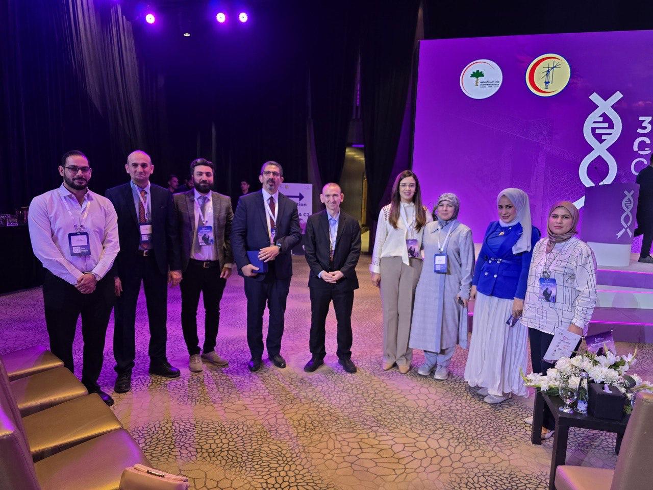 A scientific session for the Iraqi League for Bone and Joint Health at the Iraqi Cancer Board Conference on October 3, 2025.