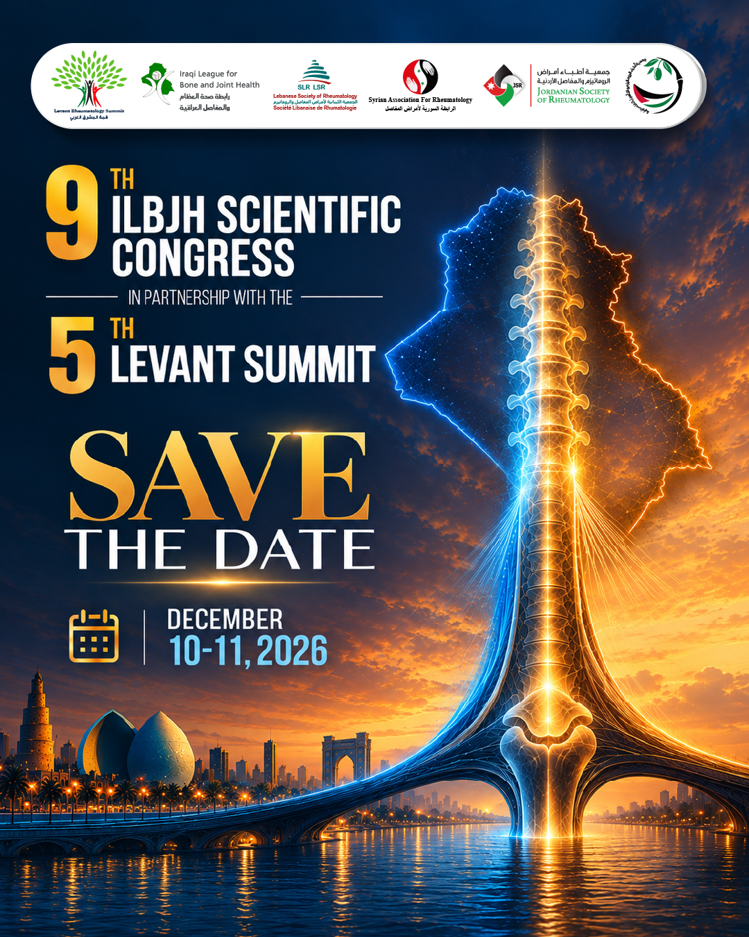 Registration Open: 9th ILBJH Scientific Congress & 5th Levant Summit